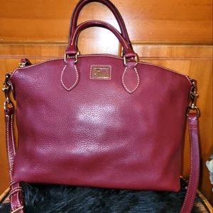 Dooney & Bourke Burgundy Satchel